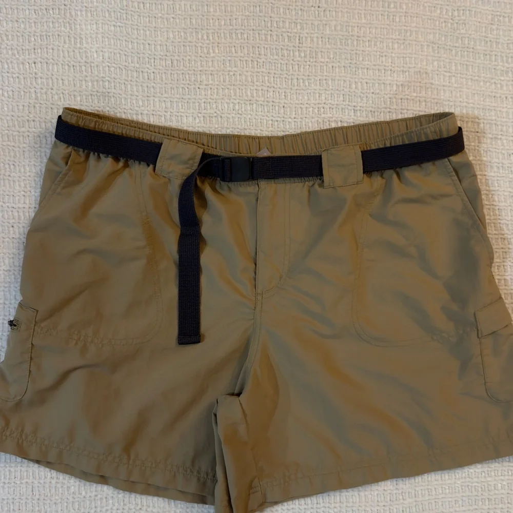 Columbia XL Sandy River Cargo Hiking Shorts Tan 6" - Picture 2 of 10